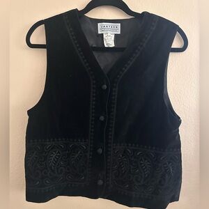 Vintage Velvet Vest